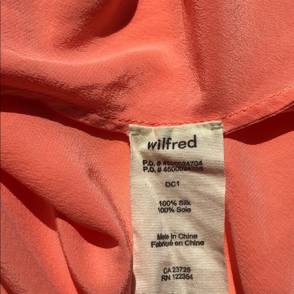 Aritzia Wilfred 100%silk dress - Picture 8 of 8